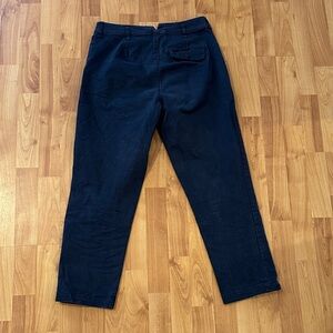 Alex Mill navy cropped chinos
